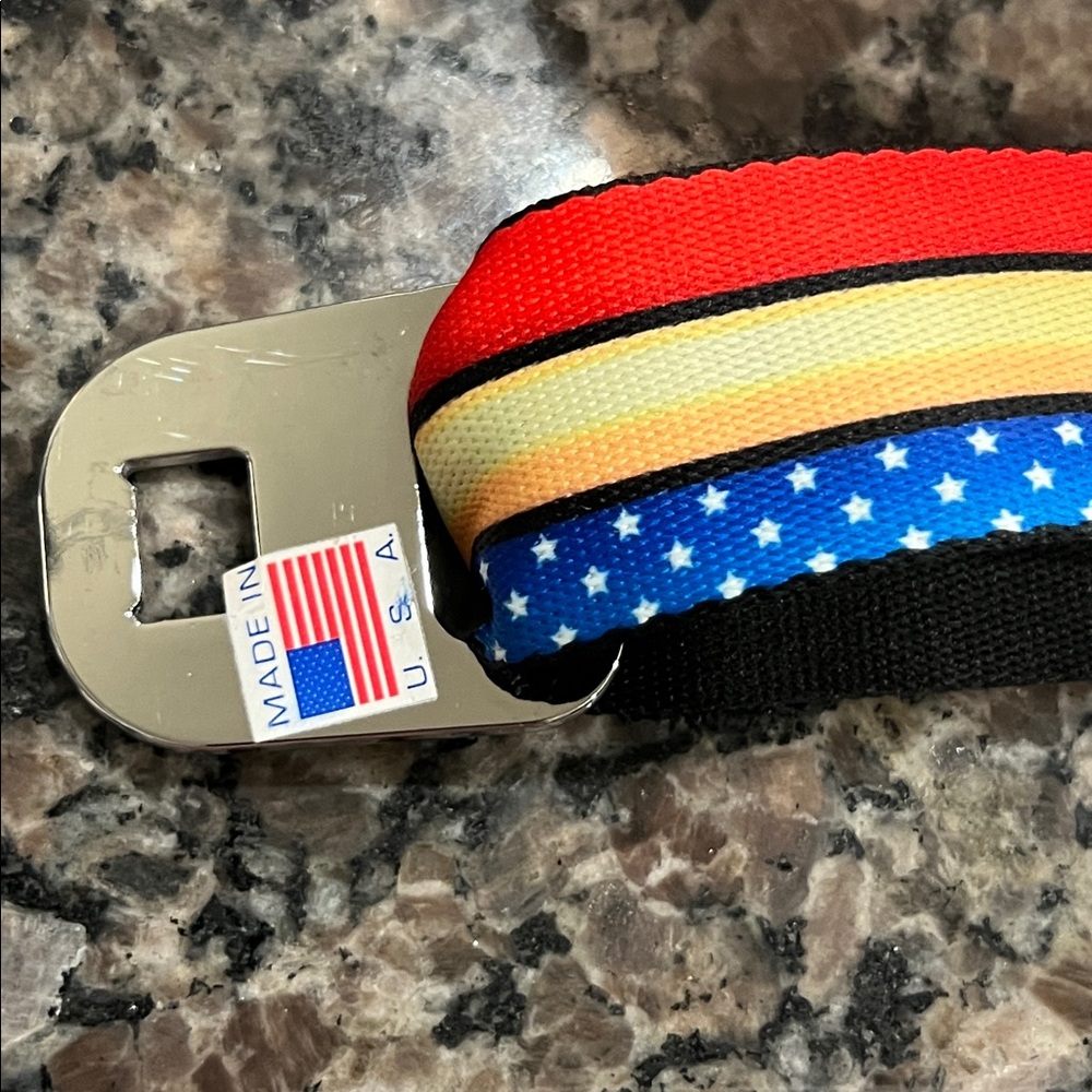 Buckle-Down Wonder Woman Belt - Red, Blue, Yellow - Picture 7 of 7